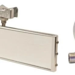 Axia Alloys Silver Wide Panoramic Rearview Mirror - 9" + 1.5" Clamp