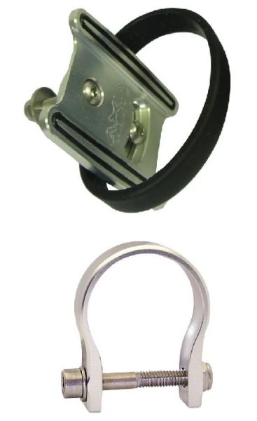 Axia Alloys Silver Universal GPS/iPod/iPhone Surface Mount + 1.5" Clamp 1 Axia Alloys Silver Universal GPS/iPod/iPhone Surface Mount + 1.5" Clamp