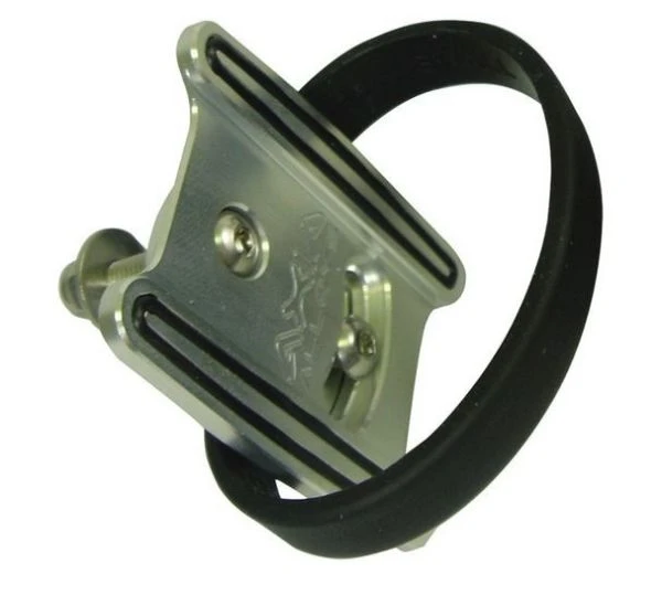 Axia Alloys Silver Universal GPS/iPod/iPhone Surface Mount + 1.625" Clamp 2 Axia Alloys Silver Universal GPS/iPod/iPhone Surface Mount + 1.625" Clamp - Image 2