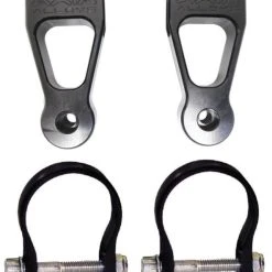 Axia Alloys Black Lowrance GPS Cage Mounts + 1.85" Clamps