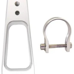 Axia Alloys Silver Universal Steering Column GPS Mount + 1.5" Clamp