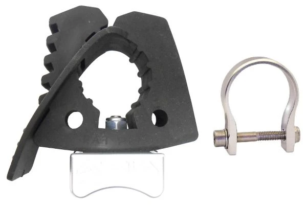 Axia Alloys Silver Rubber Adjustable Mount 1" - 2 1/2" + 1.625" Clamp 1 Axia Alloys Silver Rubber Adjustable Mount 1" - 2 1/2" + 1.625" Clamp