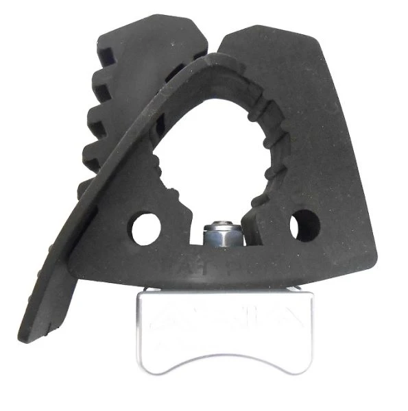 Axia Alloys Silver Rubber Adjustable Mount 1" - 2 1/2" + 1.625" Clamp 2 Axia Alloys Silver Rubber Adjustable Mount 1" - 2 1/2" + 1.625" Clamp - Image 2