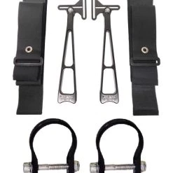 Axia Alloys Black Cargo Mounting System For Coolers/Gas Cans + 1.7" Clamps