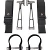 Axia Alloys Black Cargo Mounting System For Coolers/Gas Cans + 1.85" Clamps
