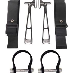 Axia Alloys Black Cargo Mounting System For Coolers/Gas Cans + 1.85" Clamps