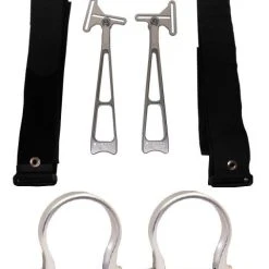 Axia Alloys Silver Cargo Mounting System For Coolers/Gas Cans + 1.875" Clamps