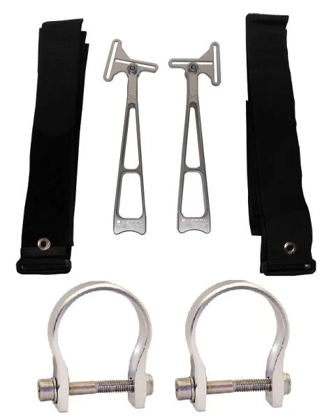 Axia Alloys Silver Cargo Mounting System For Coolers/Gas Cans + 1.875" Clamps 1 Axia Alloys Silver Cargo Mounting System For Coolers/Gas Cans + 1.875" Clamps