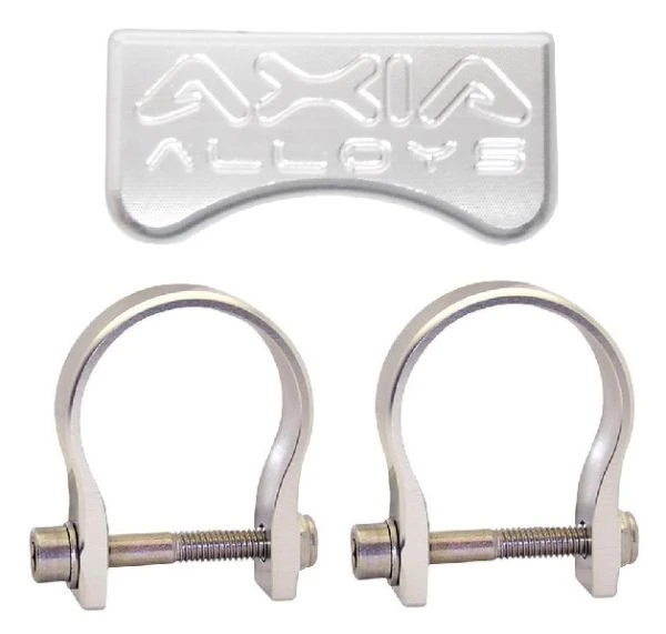 Axia Alloys Silver Reservoir Shock Mount + 1.875" Clamps 1 Axia Alloys Silver Reservoir Shock Mount + 1.875" Clamps