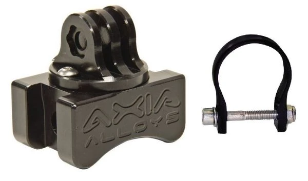 Axia Alloys Black GoPro Camera Mount + 1.75" Clamp 1 Axia Alloys Black GoPro Camera Mount + 1.75" Clamp