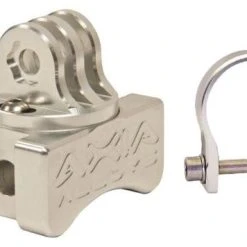 Axia Alloys Silver GoPro Camera Mount + 1.875" Clamp