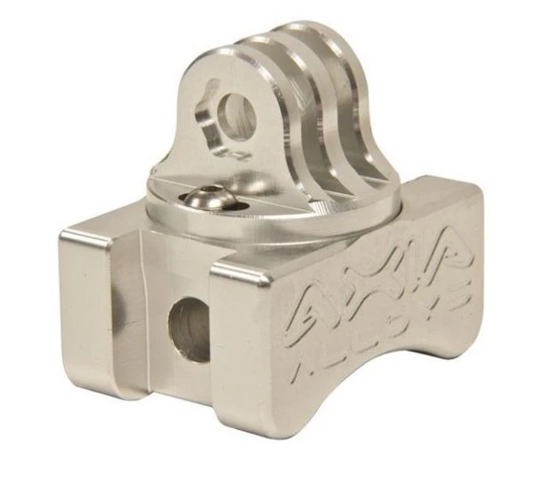 Axia Alloys Silver GoPro Camera Mount + 1.5" Clamp 2 Axia Alloys Silver GoPro Camera Mount + 1.5" Clamp - Image 2