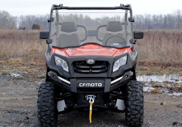 Super ATV CFMOTO UForce 800 Scratch Resistant Full Windshield 3 Super ATV CFMOTO UForce 800 Scratch Resistant Full Windshield - Image 3