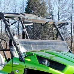 Super ATV Kawasaki Teryx 800 Scratch Resistant Flip Windshield