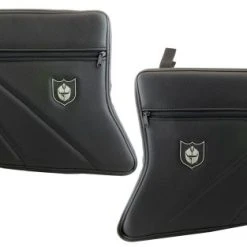 Pro Armor Black/Blue Front Door Knee Pads W/Storage Polaris RZR XP1K/4/XP 900
