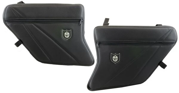 Pro Armor Black/Blue Front Door Knee Pads W/Storage Polaris RZR XP1K/4/XP 900 1 Pro Armor Black/Blue Front Door Knee Pads W/Storage Polaris RZR XP1K/4/XP 900