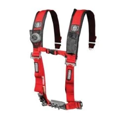 Pro Armor Red 4 Point 2" Harness W/Swen In Pads