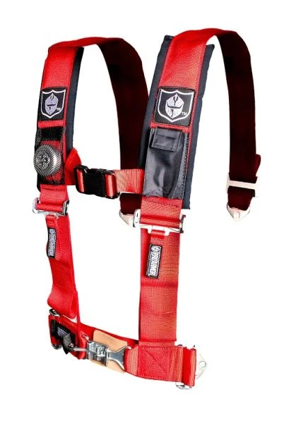 Pro Armor Red 5 Point 2" Harness W/Swen In Pads 1 Pro Armor Red 5 Point 2" Harness W/Swen In Pads