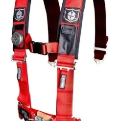 Pro Armor Red 5 Point 3" Harness W/Swen In Pads