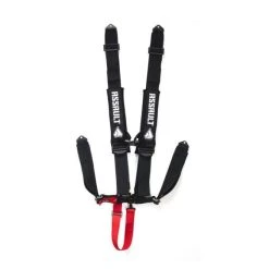 Assault Industries Black 3" 5-Point V-Style Harness W/Sternum Strap