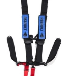Assault Industries Blue 3" 5-Point V-Style Harness W/Sternum Strap