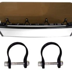 Axia Alloys Black Panoramic Rearview Mirror 12" W/ Tinted Visor + 1.625" Clamp