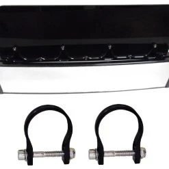 Axia Alloys Black Panoramic Rearview Mirror 12" W/ Black Visor + 1.625" Clamp