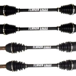 Full Set Of Turner Cycles Eagle Level 1 Front/Rear Axles Polaris Ranger Fullsize