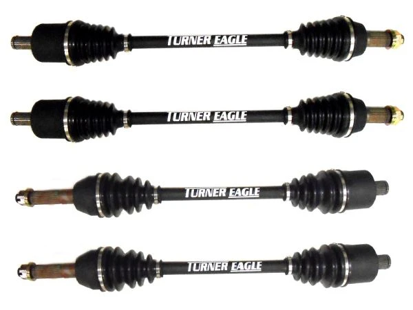 Full Set Of Turner Cycles Eagle Level 1 Front/Rear Axles Polaris Ranger Fullsize 1 Full Set Of Turner Cycles Eagle Level 1 Front/Rear Axles Polaris Ranger Fullsize
