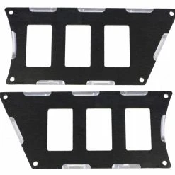 Modquad Black Rocker Switch Panels For 6 Switches Polaris RZR XP 1000 / Turbo