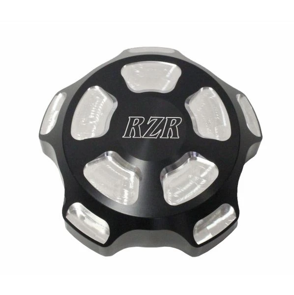 Modquad Black RZR Logo Gas Cap Polaris RZR 1 Modquad Black RZR Logo Gas Cap Polaris RZR