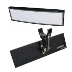 Modquad Black Convex Mirror W/ 1.5" Clamp Yamaha YXZ