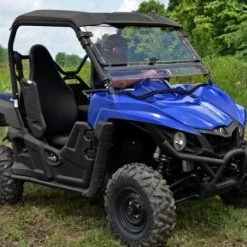 Super ATV (2015+) Yamaha Wolverine Scratch Resistant Flip Windshield -KFI Sales Store 104165b 2