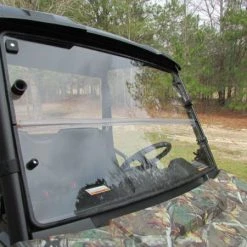 Seizmik Versa Hard Poly Fold Windshield Polaris Ranger Mid-Size ETX/570 [25003]