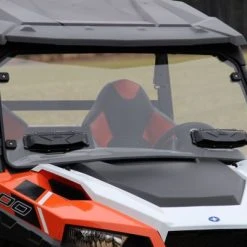 Seizmik Hard Poly Full Vented Windshield Polaris General [25020]