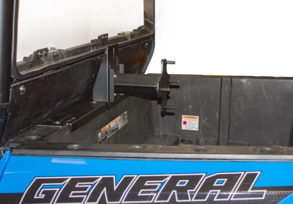 Dragonfire Racing RockSolid Black Spare Tire Carrier Polaris General / Ranger 2 Dragonfire Racing RockSolid Black Spare Tire Carrier Polaris General / Ranger - Image 2