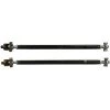 Zollinger Racing Products ZRP Desert Series Billet Tie Rod Set Can-Am Maverick X3 (64") - Black