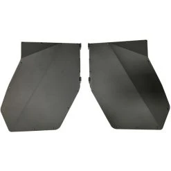 RAGE Fab Rear Doors - Black Can-Am Defender MAX