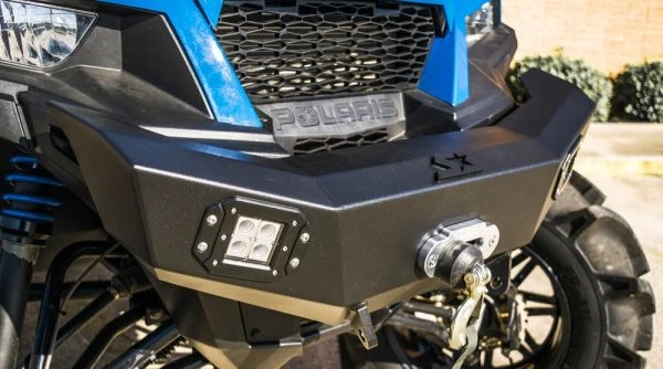 S3 Power Sports Front Winch Bumper Polaris General 1000 - Black 3 S3 Power Sports Front Winch Bumper Polaris General 1000 - Black - Image 3