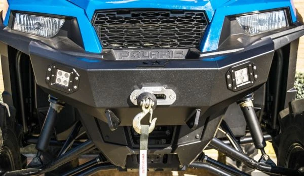 S3 Power Sports Front Winch Bumper Polaris General 1000 - Black 4 S3 Power Sports Front Winch Bumper Polaris General 1000 - Black - Image 4