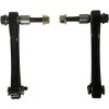 Zollinger Racing Products ZRP Billet Fixed Rear Sway Bar Links Can-Am Maverick X3 - (Pair) - Black
