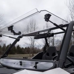 Super ATV (2018+) Can-Am Maverick Trail/Sport Flip Windshield -KFI Sales Store 106323c 2