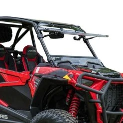 Super ATV Scratch Resistant Flip Windshield Polaris RZR XP / XP 4 Turbo S
