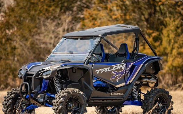 Super ATV Scratch Resistant Flip Windshield Honda Talon 1000R/X / X-4 2 Super ATV Scratch Resistant Flip Windshield Honda Talon 1000R/X / X-4 - Image 2
