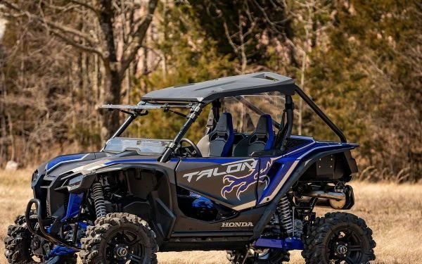 Super ATV Scratch Resistant Flip Windshield Honda Talon 1000R/X / X-4 3 Super ATV Scratch Resistant Flip Windshield Honda Talon 1000R/X / X-4 - Image 3