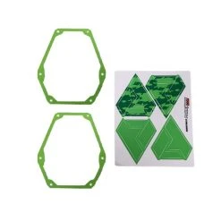 Assault Industries Aviator Mirror Color Bezel Kit - Green