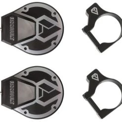 Assault Industries Sidewinder Mirrors (Pair) W/ 1.875" Clamps - Raw