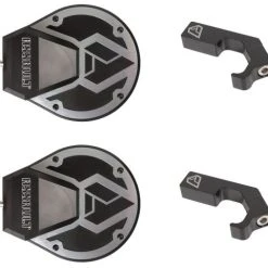 Assault Industries Sidewinder Mirrors (Pair) W/ Polaris Pro-Fit Clamps - Raw