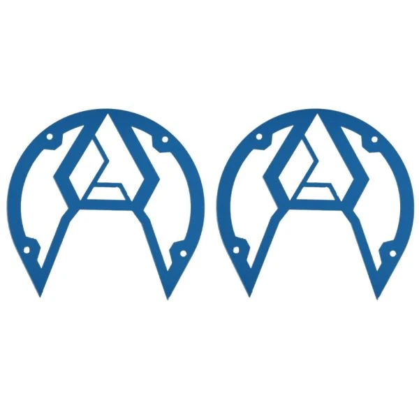 Assault Industries Sidewinder Mirror Color Bezel Kit - Blue 1 Assault Industries Sidewinder Mirror Color Bezel Kit - Blue