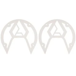 Assault Industries Sidewinder Mirror Color Bezel Kit - White